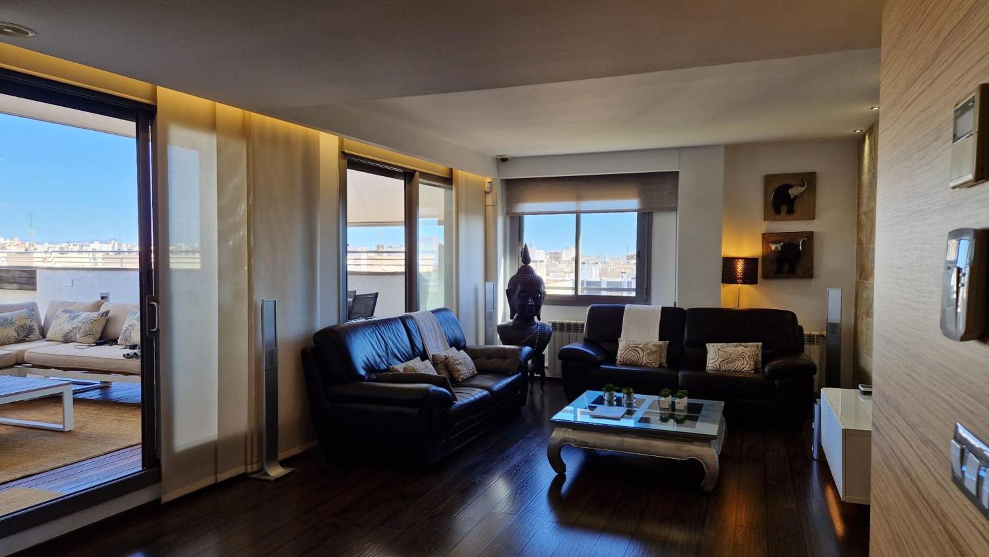 Atico De Lujo Con Jacuzzi Climatizado En Terraza Apartment Elche Bagian luar foto